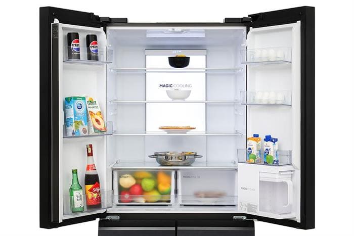 Tủ lạnh Aqua Inverter 522 lít Multi Door AQR-MA600XA(WGL)U1